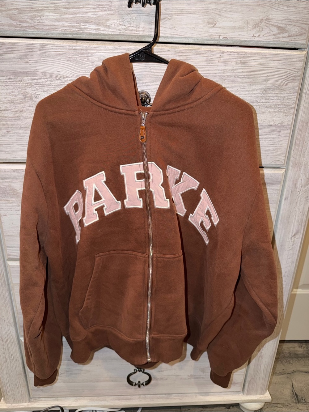 PARKE Zip-Up Hoodie - L/XL